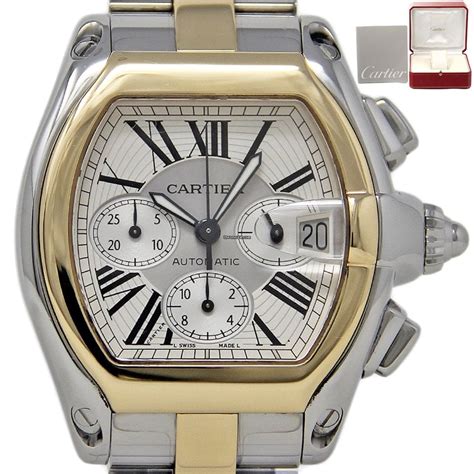 cartier roadster chronograph prezzo|cartier roadster chronograph for sale.